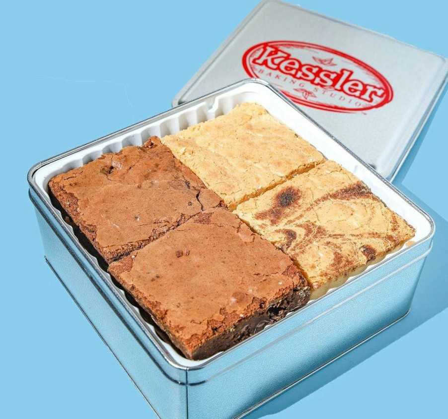 Foods Kessler Baking Studio Brownies | Blondie + Brownie Sampler - 12 Pack