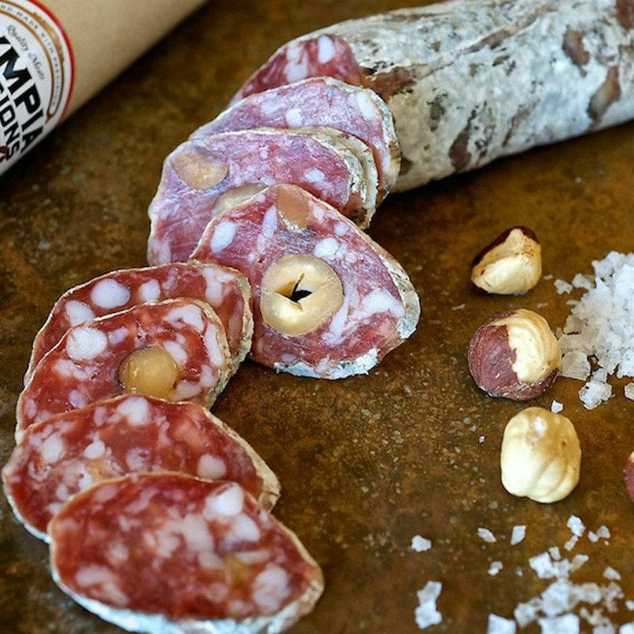 Foods Olympia Provisions Deli Meats | French Salami Sampler With Red Gift Box