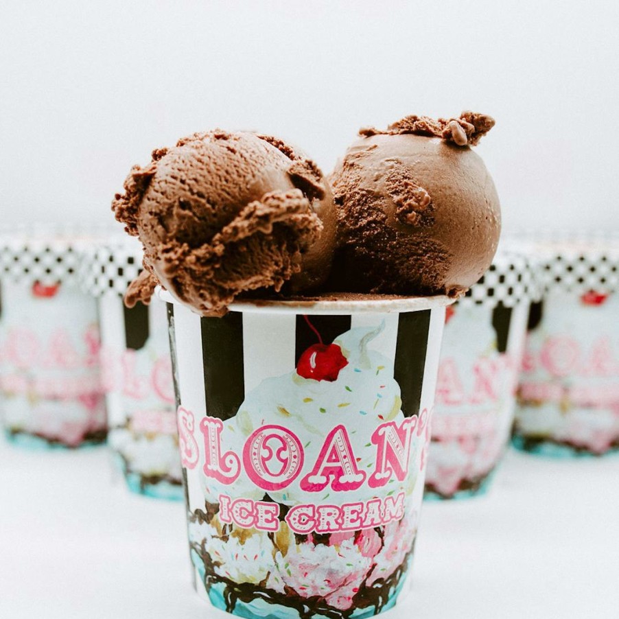 Foods Sloan's Ice Cream Ice Cream | Dad'S Milk Chocolate Ice Cream - 5 Pints