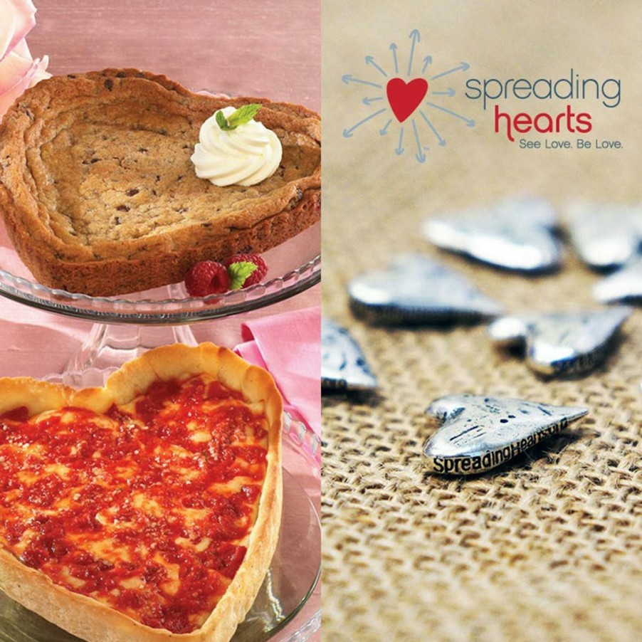 Foods Lou Malnati's Pizza Chicago Deep Dish Pizza | Spreading Hearts Charity Pizza Pack