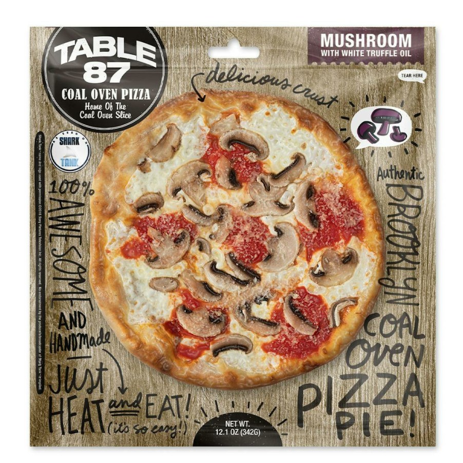 Foods Table 87 Pizza New York-Style Pizza | Coal Oven Mushroom Pizza - 4 Pies