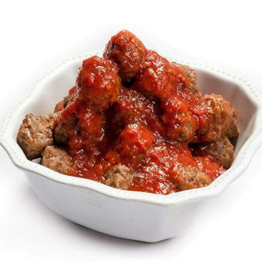 Foods Bartolini’s Beef | Mini Meatballs In Red Gravy - 4 Lbs