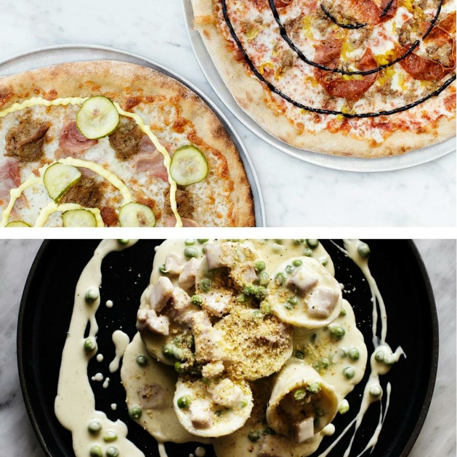 Foods Red Wagon Pizza Neapolitan Pizza | The Ddd Favorite'S Pizza Combo - 4 Pack + Tortellini