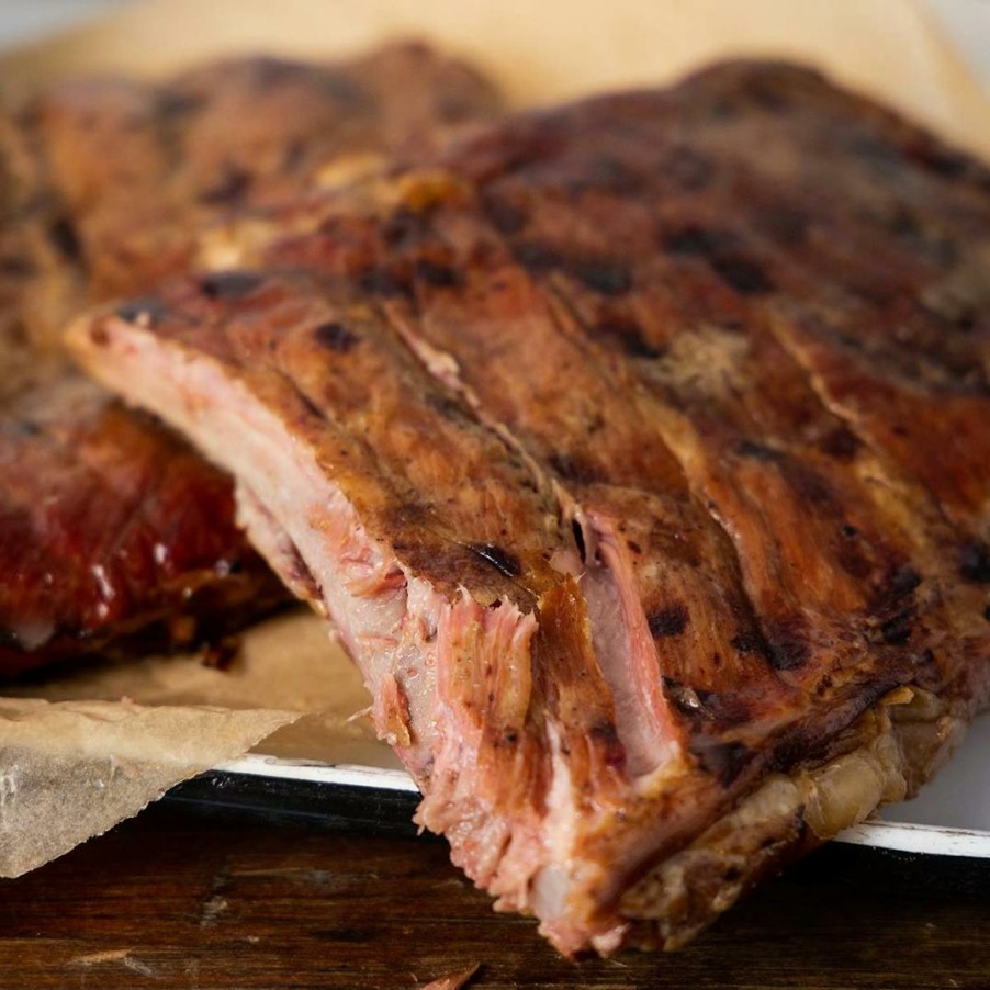 Foods Whitt's Barbecue Ribs | Hickory-Smoked Ribs - 4 Racks