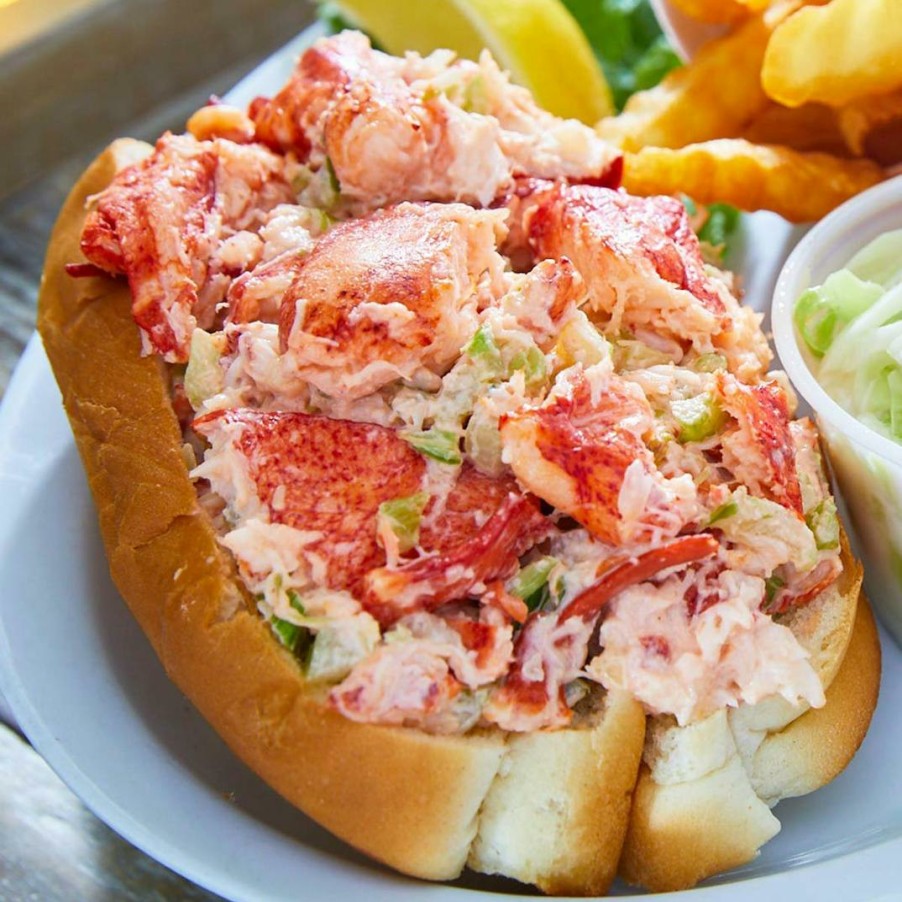 Foods LUNCH Lobster Roll Lobster Rolls | Gluten-Free Classic Lobster Roll Kit - 4 Pack