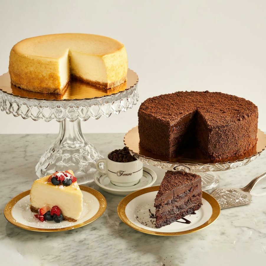 Foods Ferrara Bakery Cheesecakes | Chocolate Truffle Cake + Ny Cheesecake