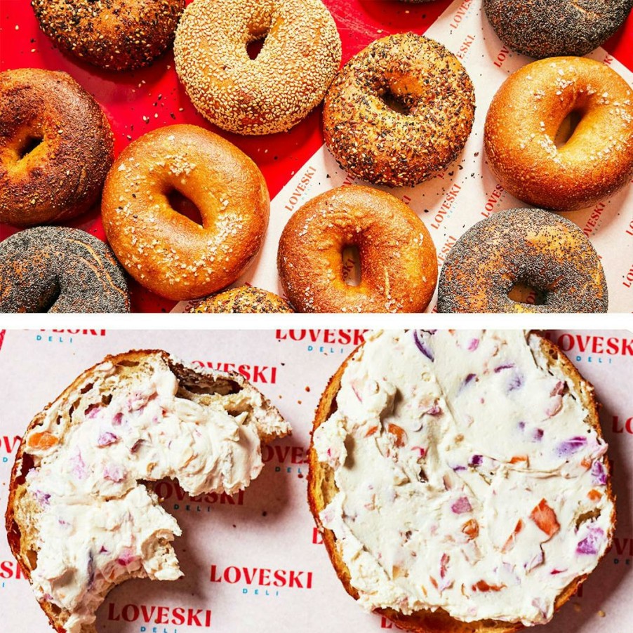 Foods Loveski Deli | Bagels + Cream Cheese - Choose Your Own 12 Pack