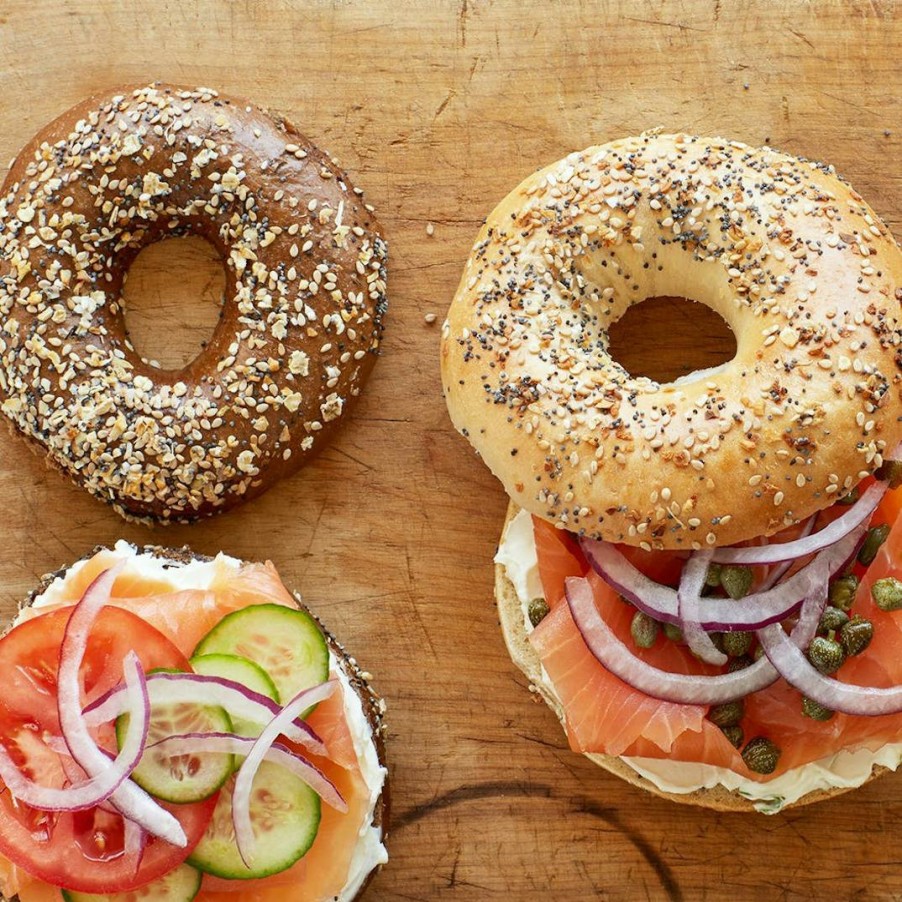 Foods H&H Bagels | Bagels, Cream Cheese & Nova Scotia Salmon - Half Dozen