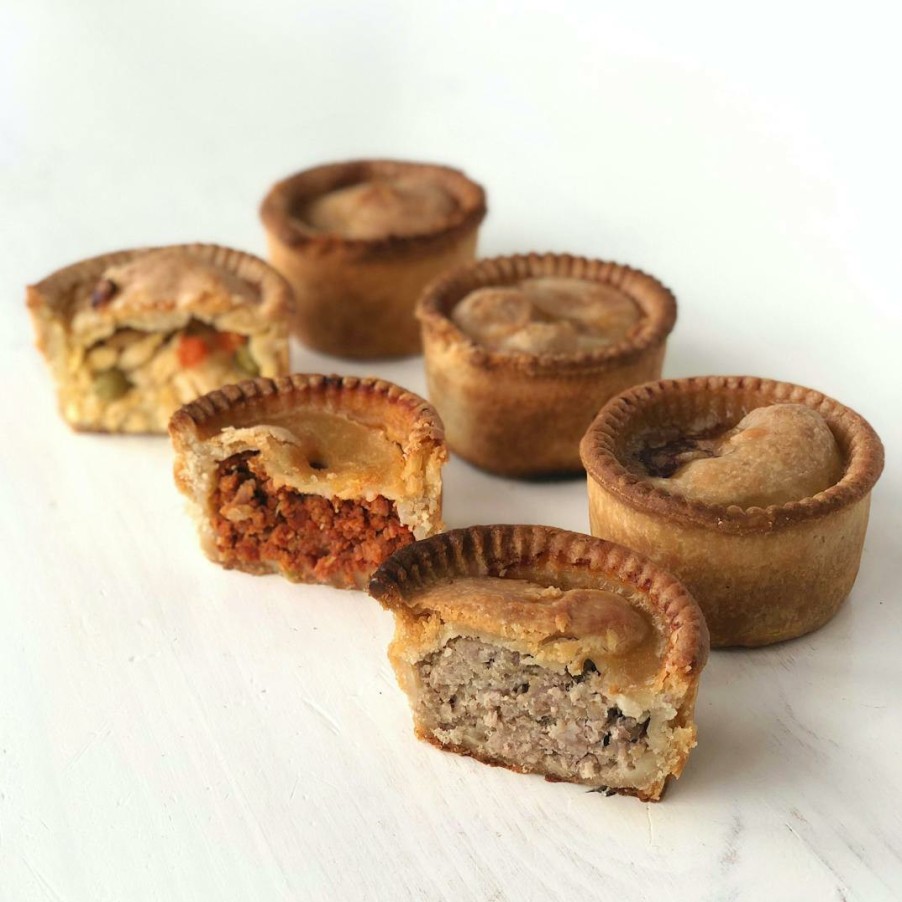 Foods Hartley's Original Pork Pies Beef | Meat Pies - 12 Pack - Choose Your Own