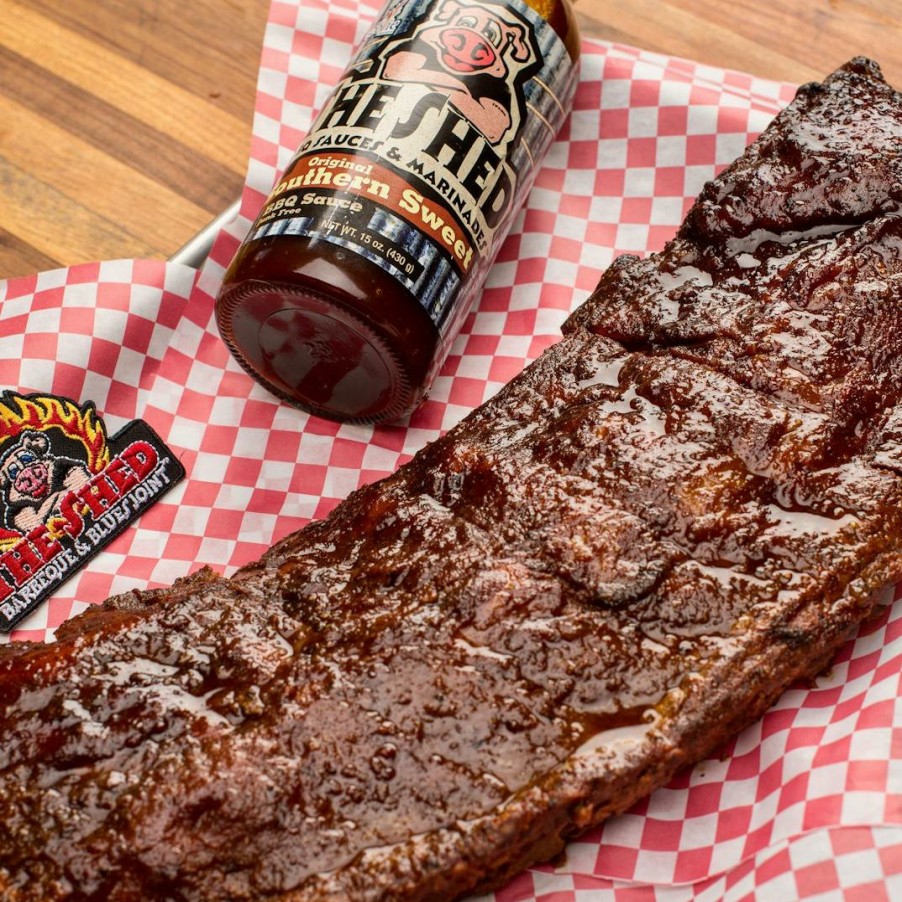 Foods The Shed BBQ & Blues Joint Ribs | Bbq Baby Back Ribs - 4 Racks