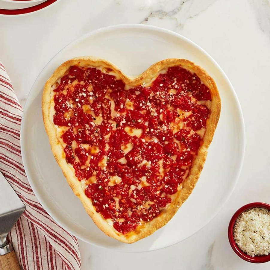 Foods Lou Malnati's Pizza Chicago Deep Dish Pizza | 2 Lou Malnati'S Heart Shaped Pizzas