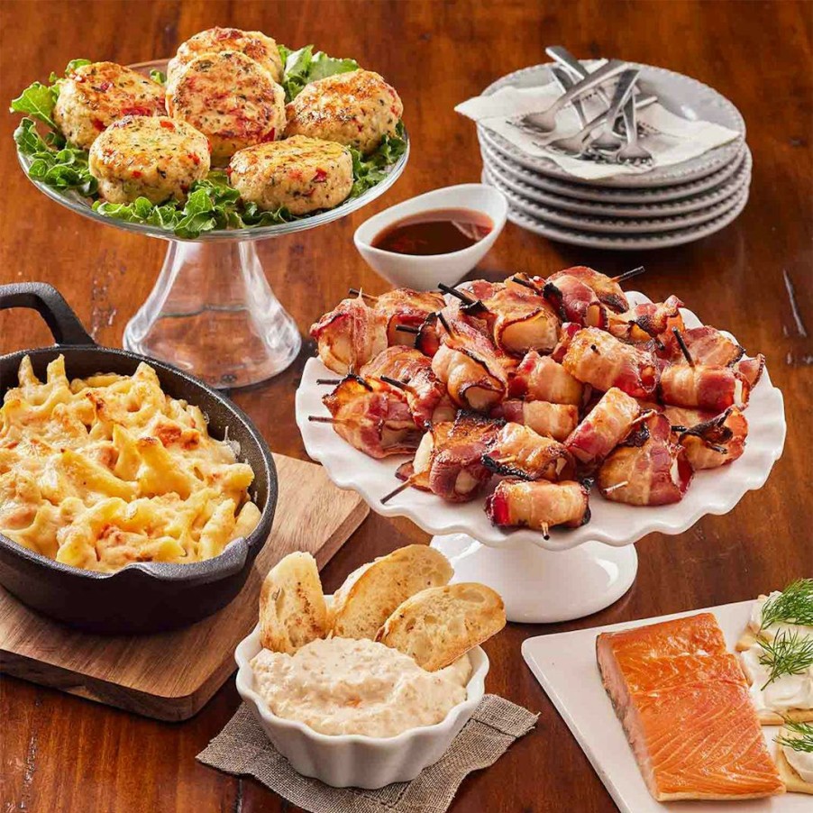 Foods SeaBear Smokehouse Smoked Fish | Entertaining Sides Collection For 6