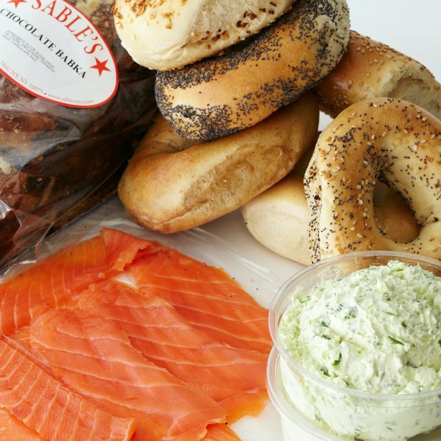 Foods Sable's Smoked Fish Smoked Fish | Sable'S Smoked Fish & Bagel Brunch For 12