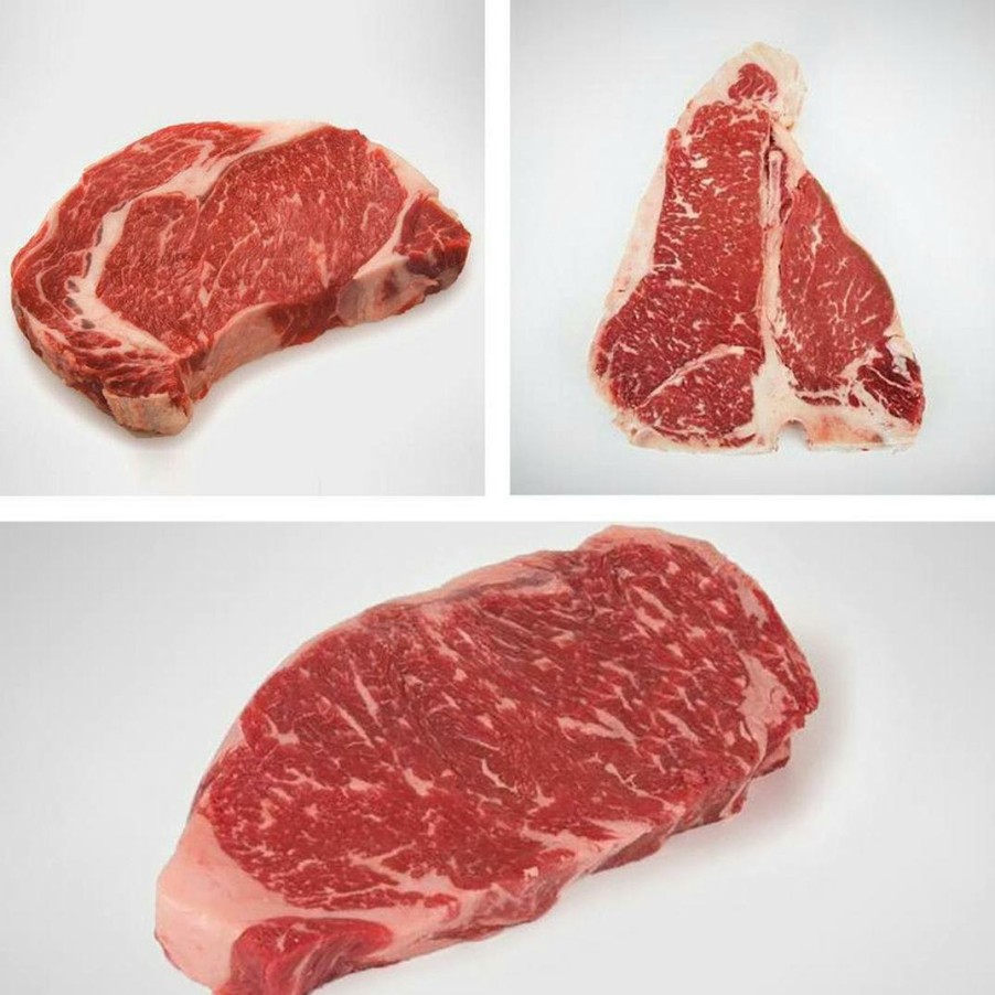 Foods Master Purveyors Steaks | Dry-Aged Usda Prime Steak Sampler - 6 Steaks