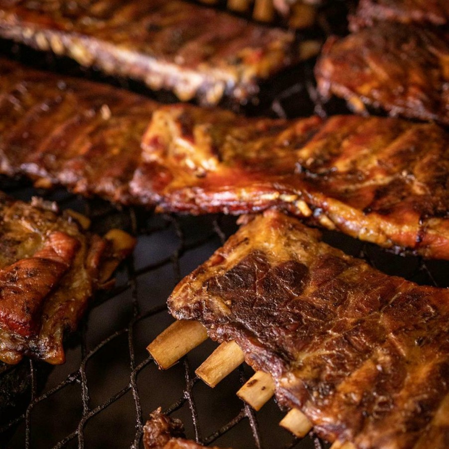 Foods Whitt's Barbecue Ribs | Hickory-Smoked Ribs - 2 Racks