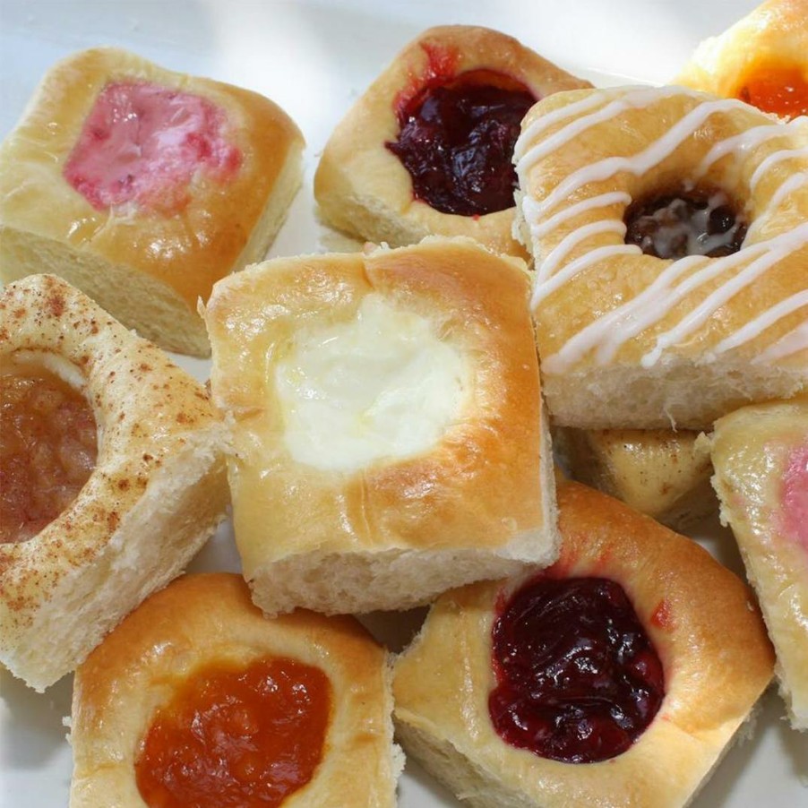 Foods Pearl Snap Kolaches Doughnuts | Assorted Sweet Kolaches - 16 Pack