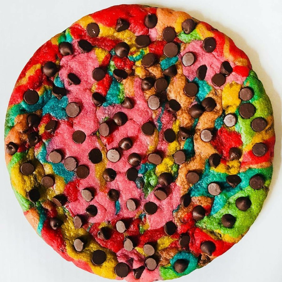 Foods Baked in Color Chocolate Chip Cookies | Cookie Cake - Choose Your Own