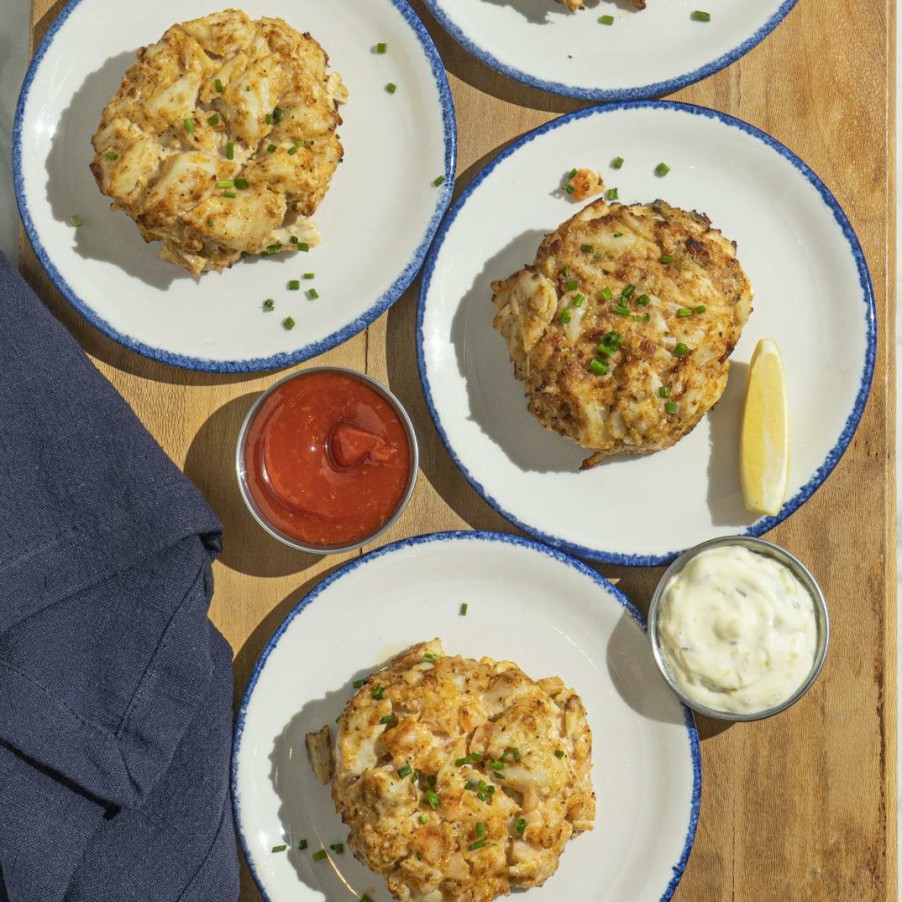 Foods Crab Cake Cafe Crab | Crab Cakes Choose Your Own - 4 Pack