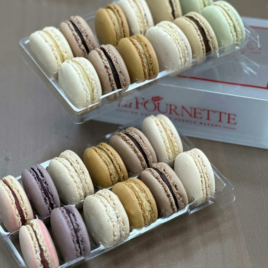 Foods La Fournette Cookie Gifts | Best Seller Macarons - 24 Pack