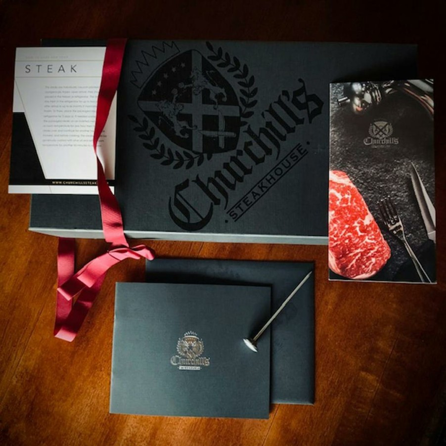 Foods Churchill's Steakhouse Steaks | Filet Mignon Prime Filet Gift Box