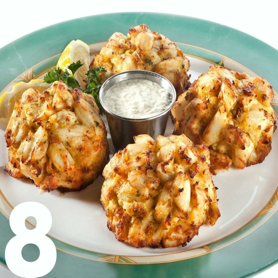 Foods Boatyard Bar & Grill Crab | The Midshipmen - 8 Maryland Crab Cakes