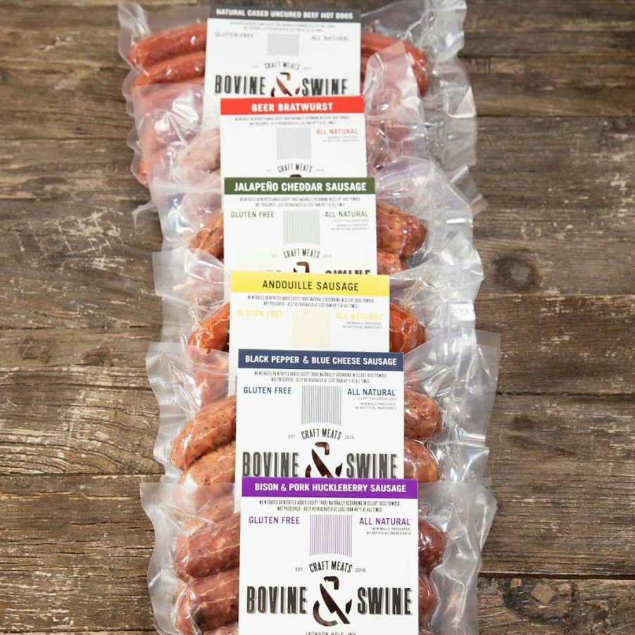 Foods Bovine & Swine Sausages | Choose Your Own Sausages - 32 Pack