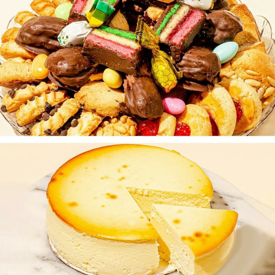 Foods Veniero's Cheesecakes | 6" Cheesecake + Assorted Cookie Tray (2 Lbs.) Combo