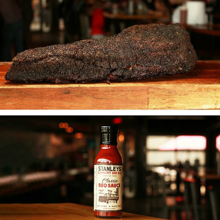 Foods Stanley's Famous Pit BBQ Deli Meats | Whole Brisket + Bbq Sauce For 8-10