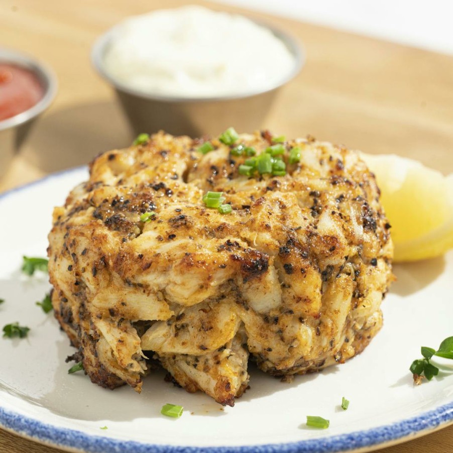 Foods Crab Cake Cafe Crab | Firecracker Crab Cakes - 4 Pack