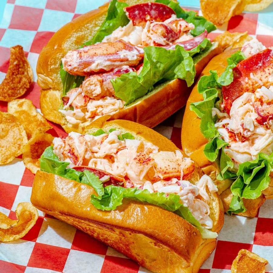 Foods Beal's Lobster Pier Lobster | Beal'S Famous Lobster Roll Kit - 8 Rolls