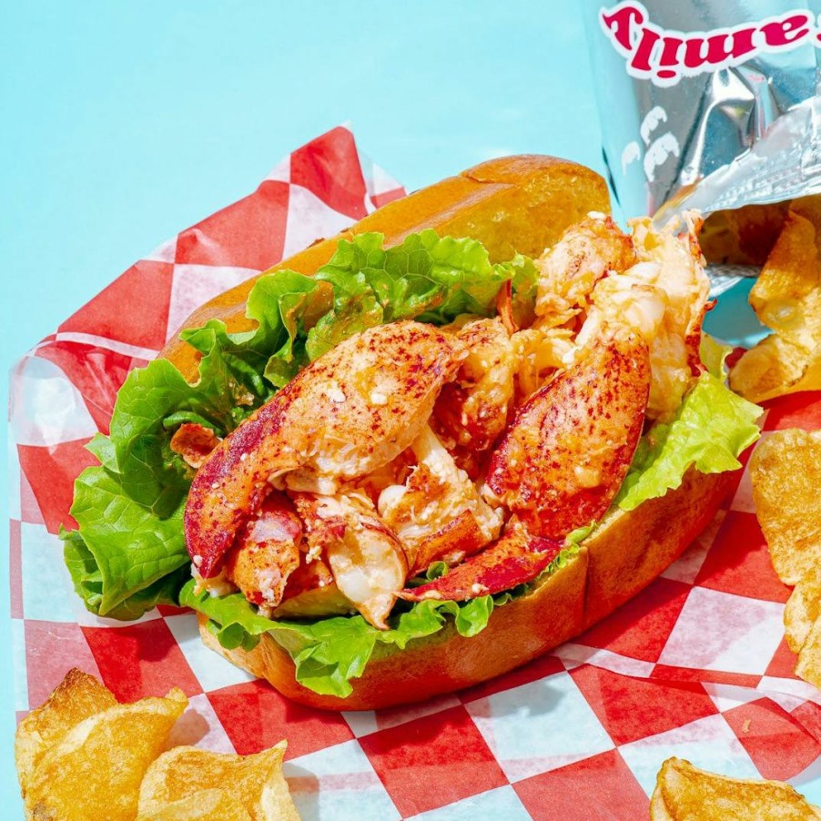 Foods Beal's Lobster Pier Lobster | Beal'S Famous Lobster Roll Kit - 8 Rolls