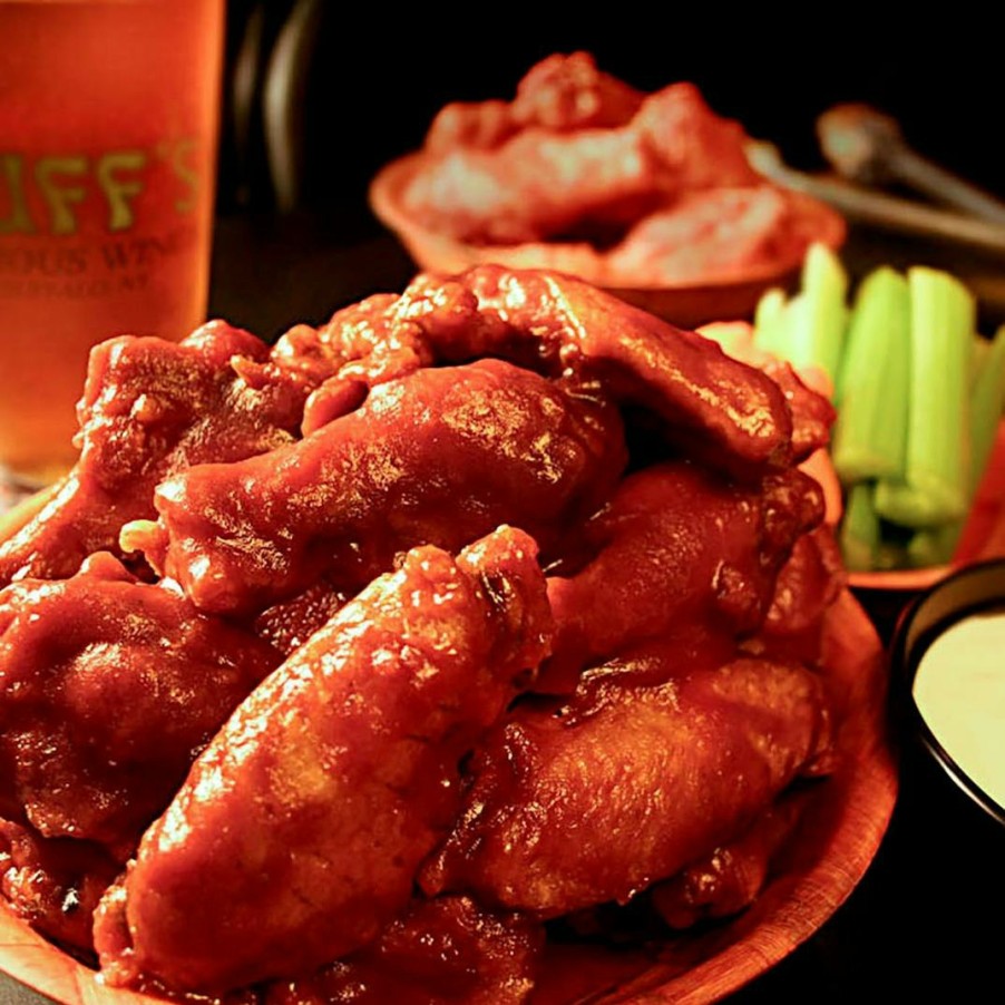 Foods Duff's Famous Wings Wings | Spicy Bbq Wings - 50 Pack