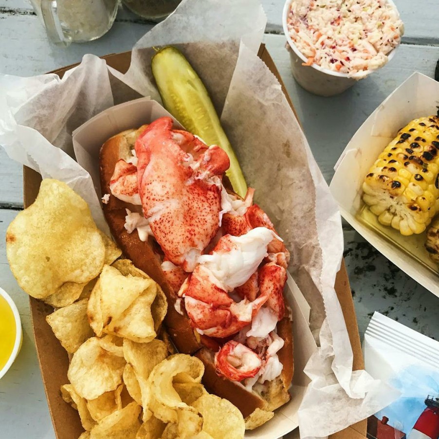 Foods McLoons Lobster Shack Lobster Rolls | Maine Lobster Roll Kit - 10 Pack