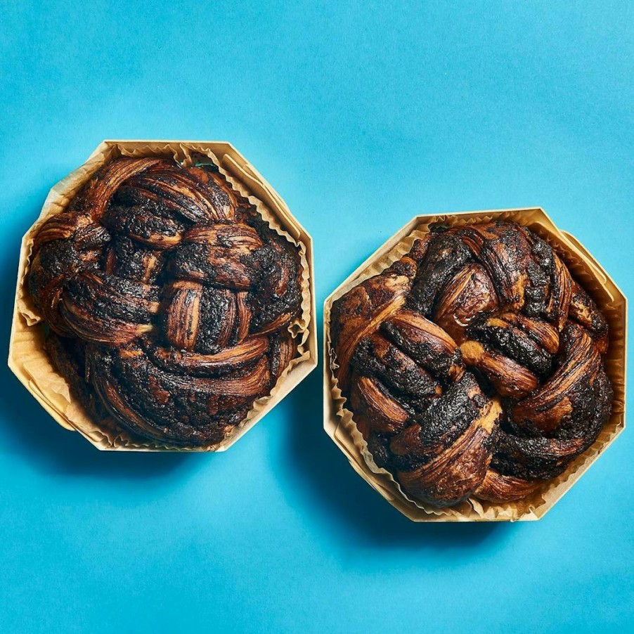 Foods Liv Breads Pastries | Round Chocolate Babka - 2 Pack