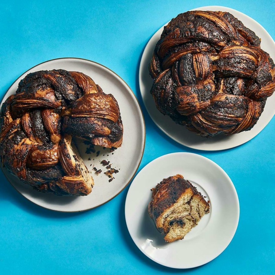 Foods Liv Breads Pastries | Round Chocolate Babka - 2 Pack