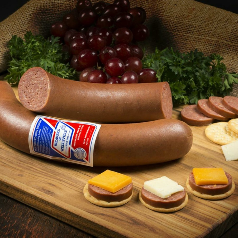 Foods Weaver's of Wellsville Deli Meats | Ring Bologna - Choose Your Own 3 Pack