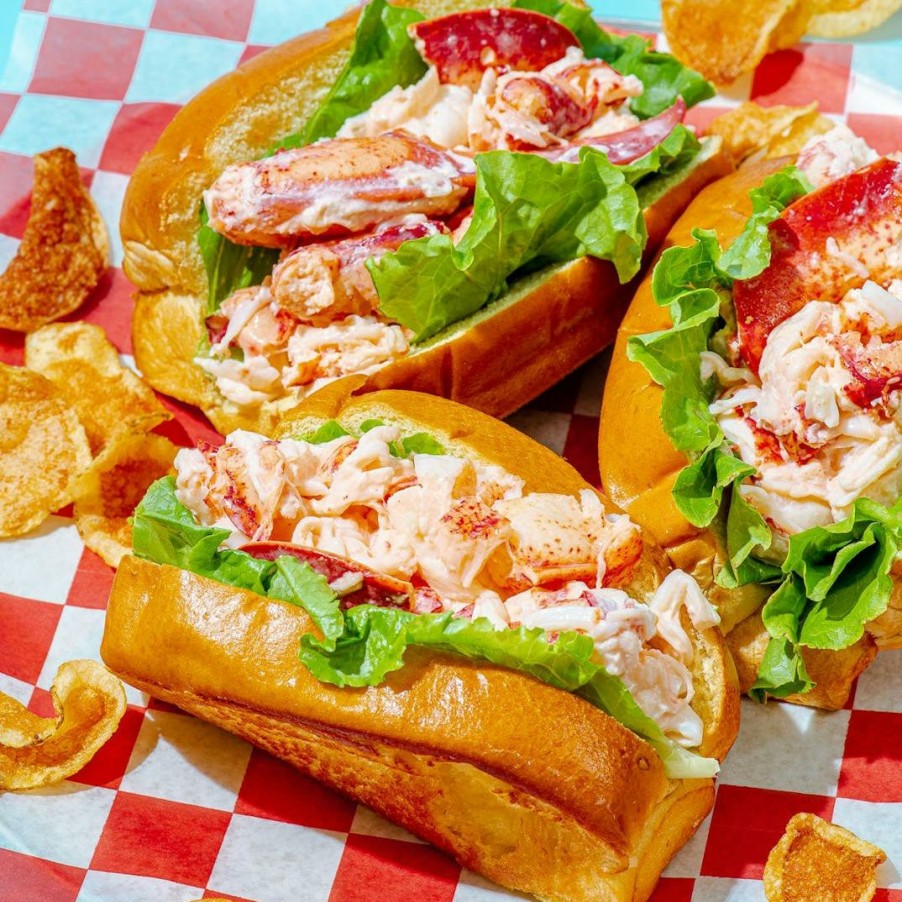 Foods Beal's Lobster Pier Lobster Rolls | Beal'S Famous Lobster Roll Kit - 16 Rolls