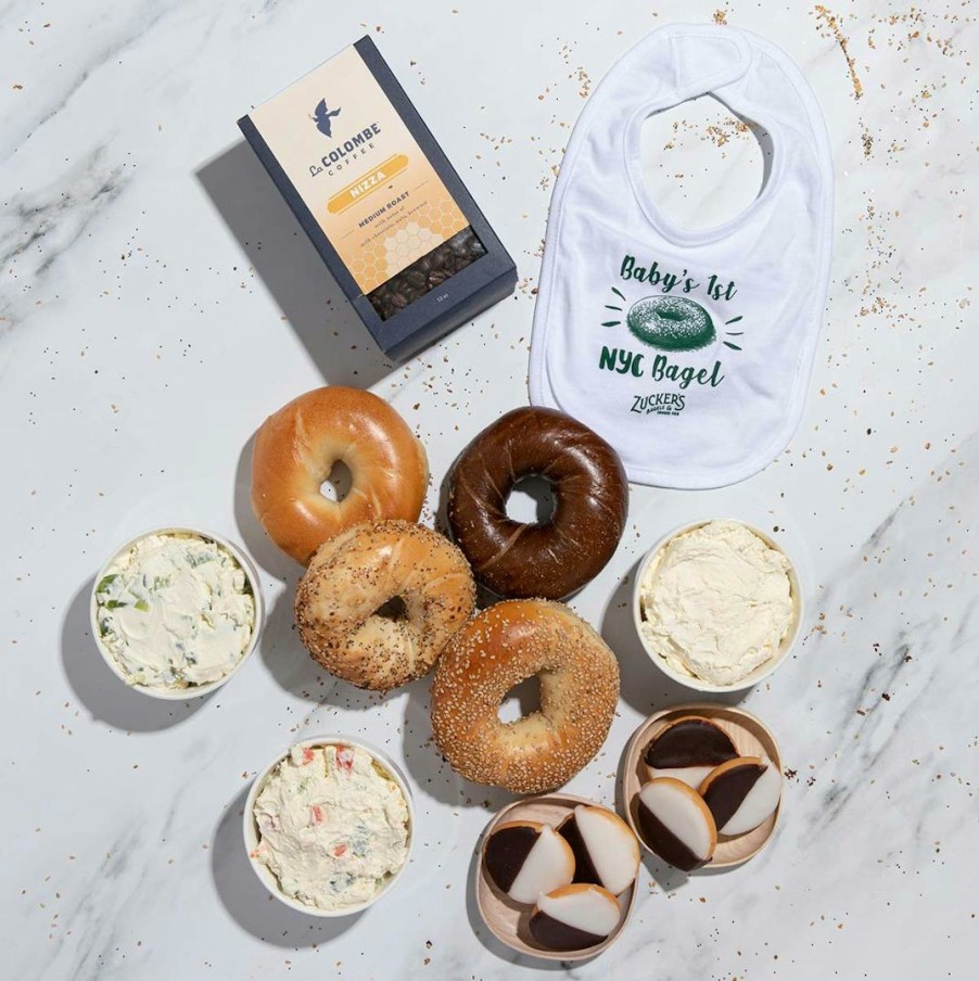 Foods Zucker's Bagels and Smoked Fish Cheese | Welcome Baby Bagel Kit For 4