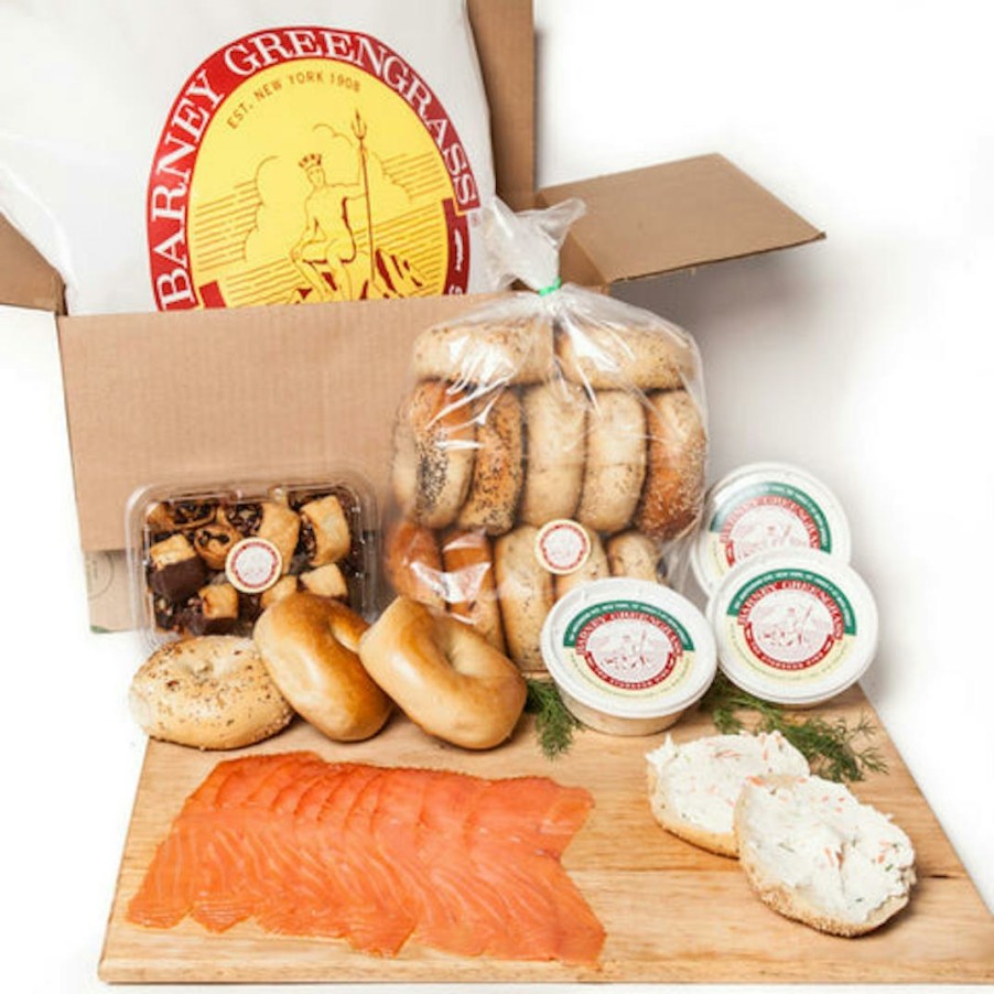 Foods Barney Greengrass | Uncle Milty Smoked Fish + Bagels For 10-12