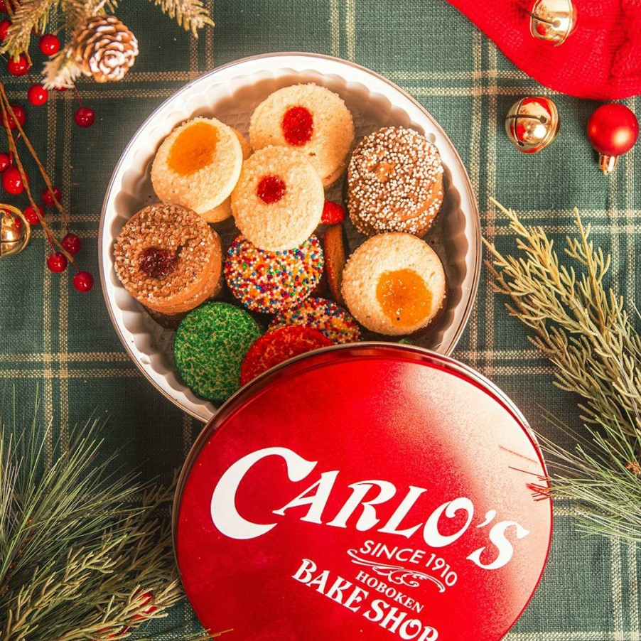 Foods Carlo's Bakery Cookie Gifts | Carlo'S Bakery Christmas Cookie Tin