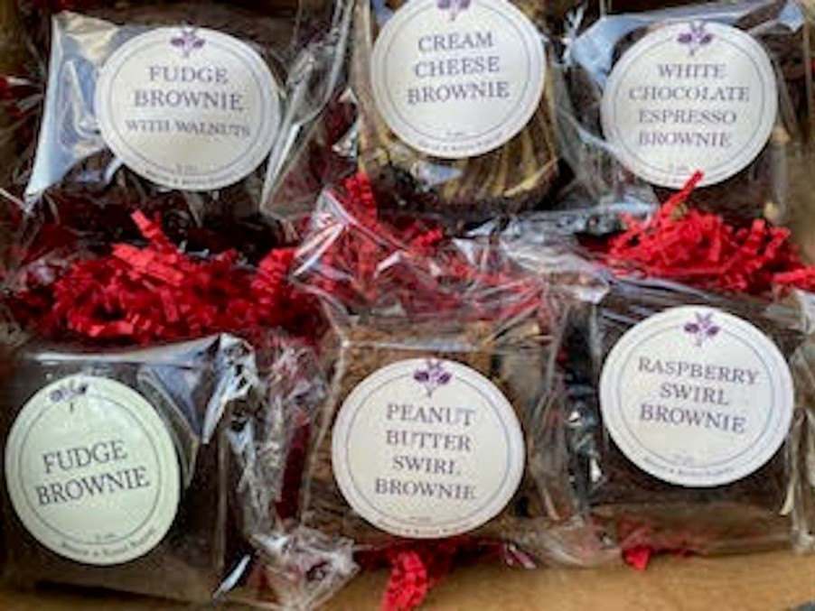 Foods Bread and Roses Bakery Brownies | Brownie Gift Box