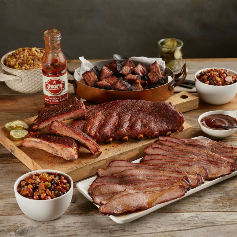 Foods Joe's KC BBQ Deli Meats | Ribs, Brisket & Burnt Ends Meal Kit