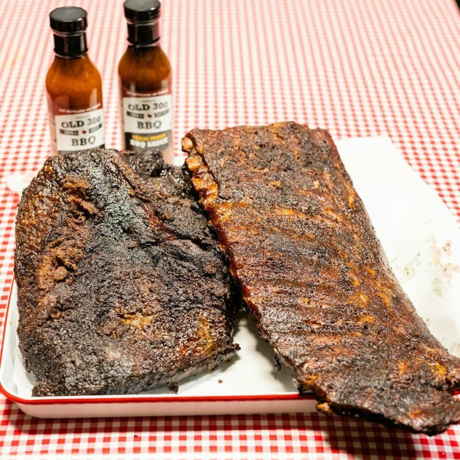 Foods Old 300 BBQ Ribs | Half Brisket And Ribs