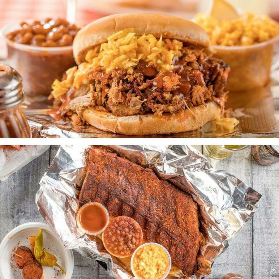 Foods Charlie Vergos' Rendezvous Pulled Pork | 1 Slab Of Ribs + 2 Pounds Of Pork Shoulder