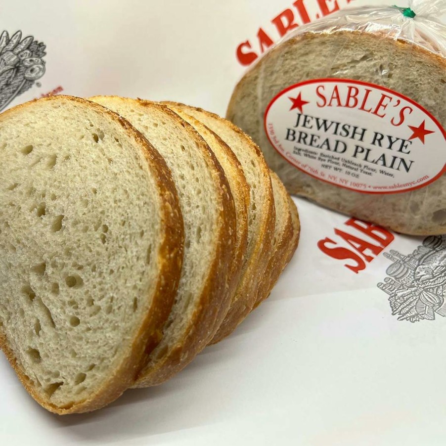 Foods Sable's Smoked Fish Breads | Plain Jewish Rye Bread - 2 Pack