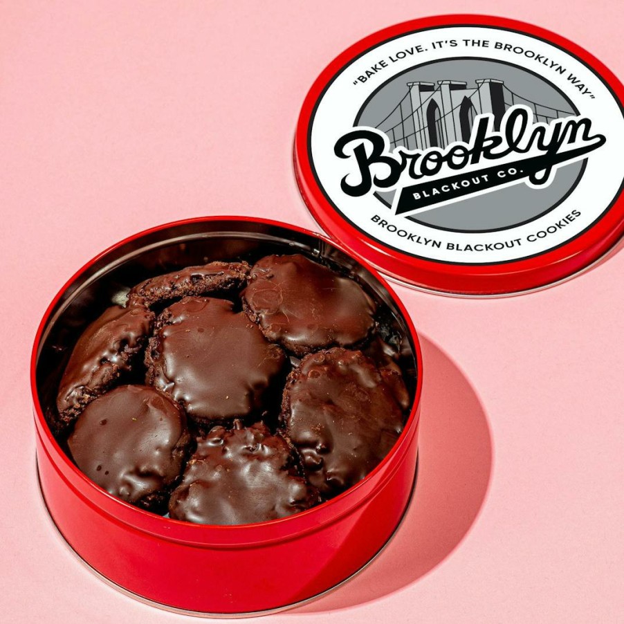 Foods Brooklyn Blackout Company Cookies | Brooklyn Blackout Cookie Tin