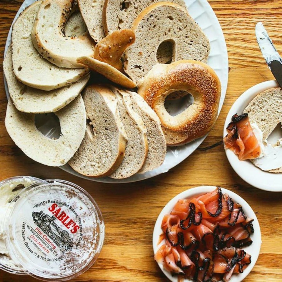 Foods Sable's Smoked Fish | Sable'S Smoked Fish And Bagel Brunch For 6