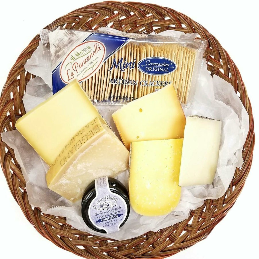 Foods Ideal Cheese Shop Cheese | Around The World Cheese Gift Basket