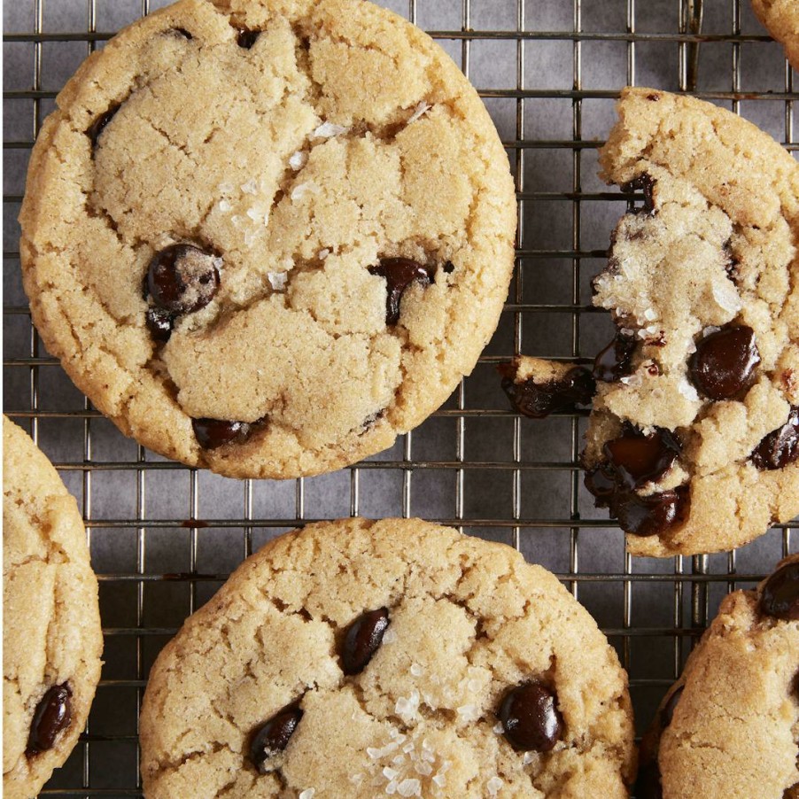 Foods Ovenly Chocolate Chip Cookies | Secretly Vegan! Salted Chocolate Chip Cookies - 12 Pack