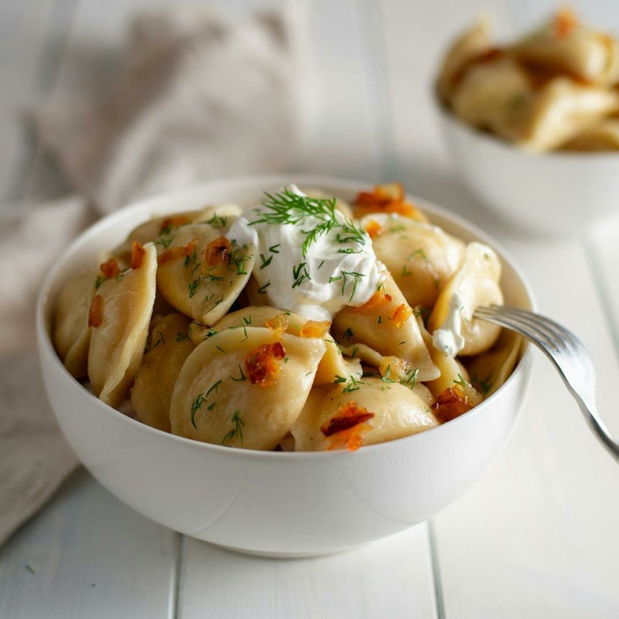 Foods Piroshky Piroshky Dumplings | Potato And Cheese Pierogies